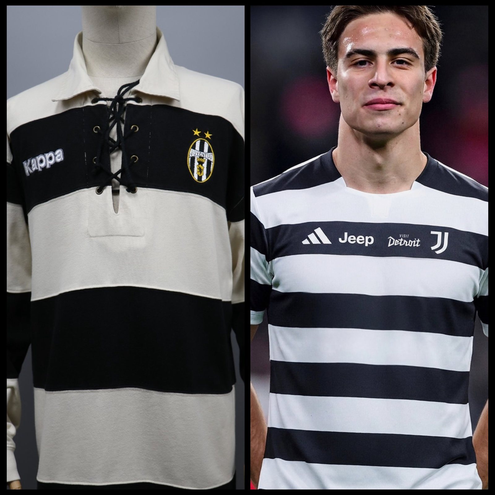 ウェア  Juventus 4th Jersey 🔙⬛⬜ Adidas Sgura Juventus 25-26 Fourth Kit Leaked - Inspired by