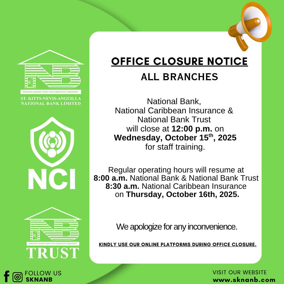 St. - 📌𝐎𝐅𝐅𝐈𝐂𝐄 𝐂𝐋𝐎𝐒𝐔𝐑𝐄 𝐍𝐎𝐓𝐈𝐂𝐄 📌 Please note our offices will 𝐂𝐥𝐨𝐬𝐞 on ...