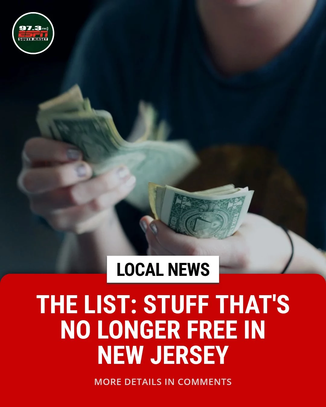 The List: Stuff That's No Longer Free in New Jersey