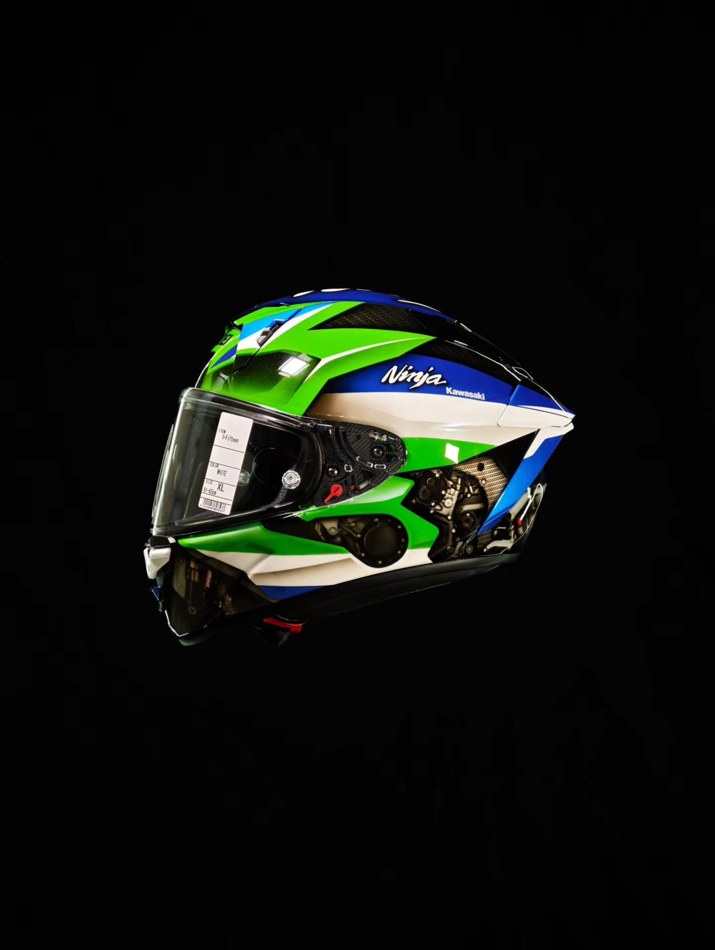 🏍️🟢 Kawasaki x Shoei X15 🇯🇵 helmet with New 2025 Ninja 🥷 ZX
