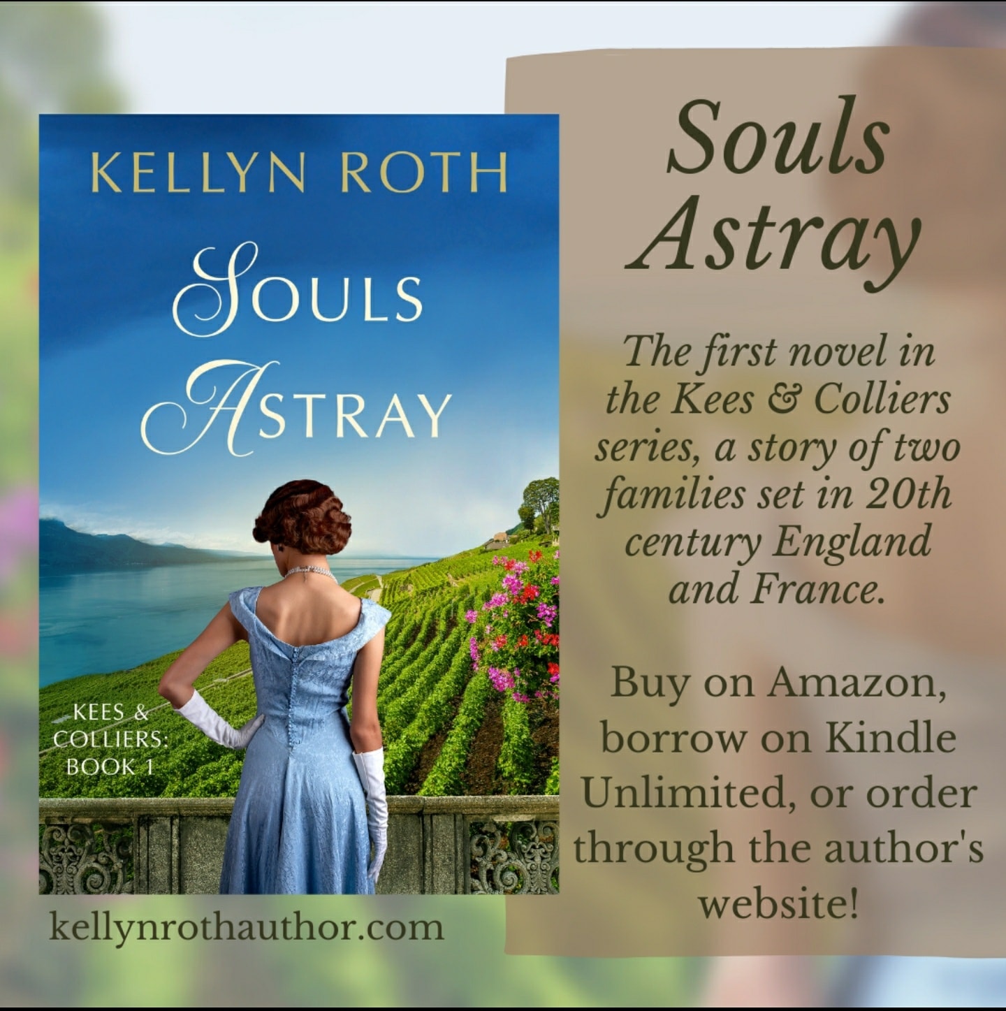 E&A - 𝗡𝗘𝗪 𝗥𝗘𝗟𝗘𝗔𝗦𝗘 Souls Astray (Kees & Colliers #1) by Kellyn Roth is ...