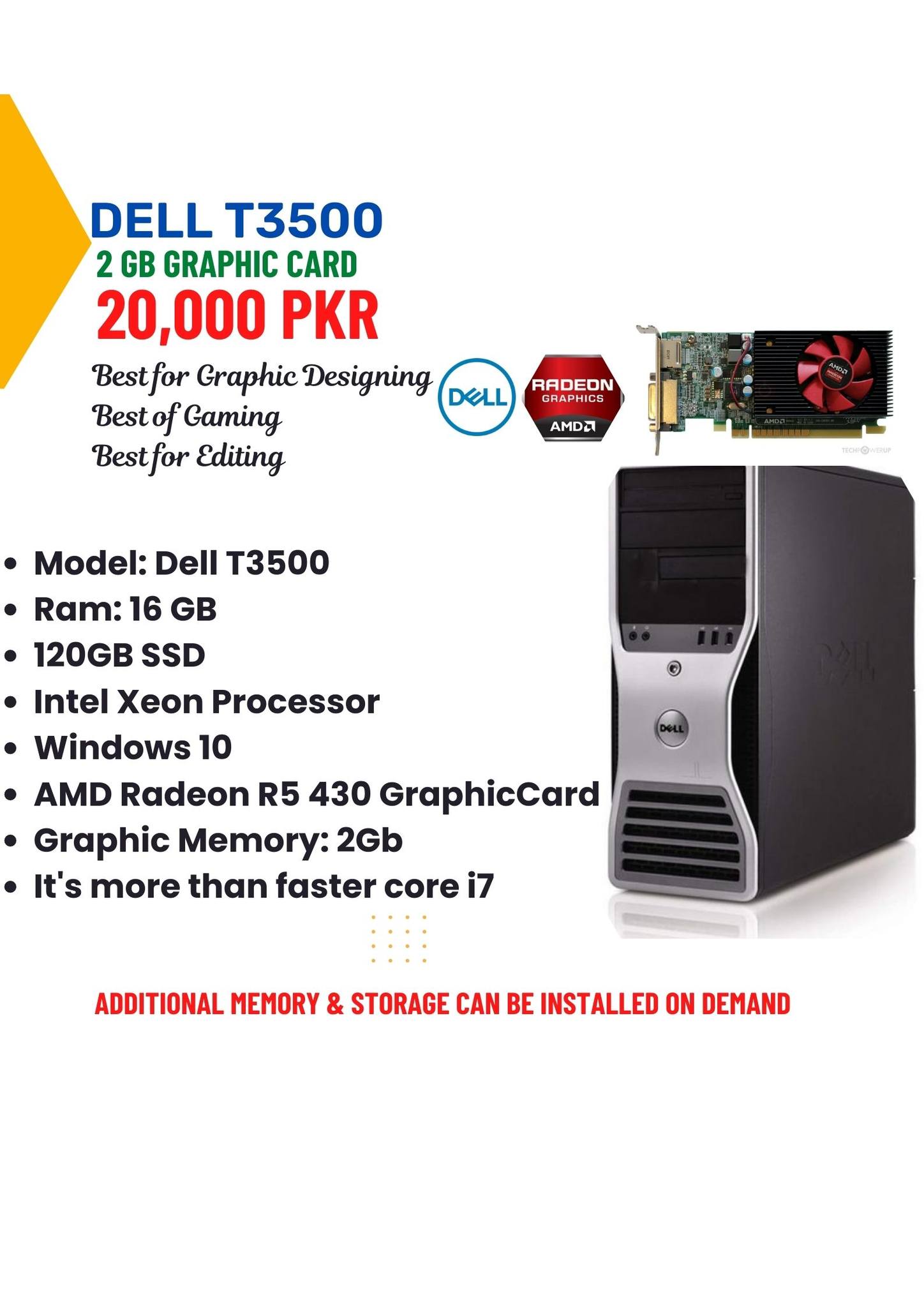 Upgrading Dell Precision T3500 with Xeon W3690 and GTX 1050ti