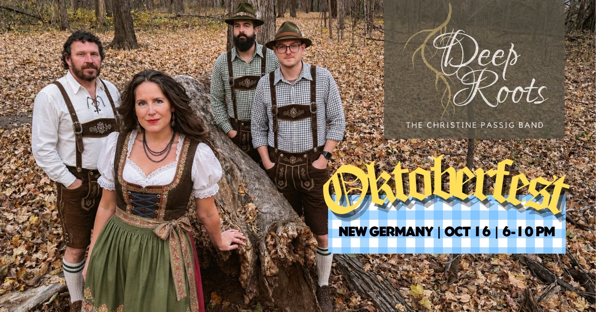 Deep Roots: The Christine Passig Band | Oktoberfest in New Germany