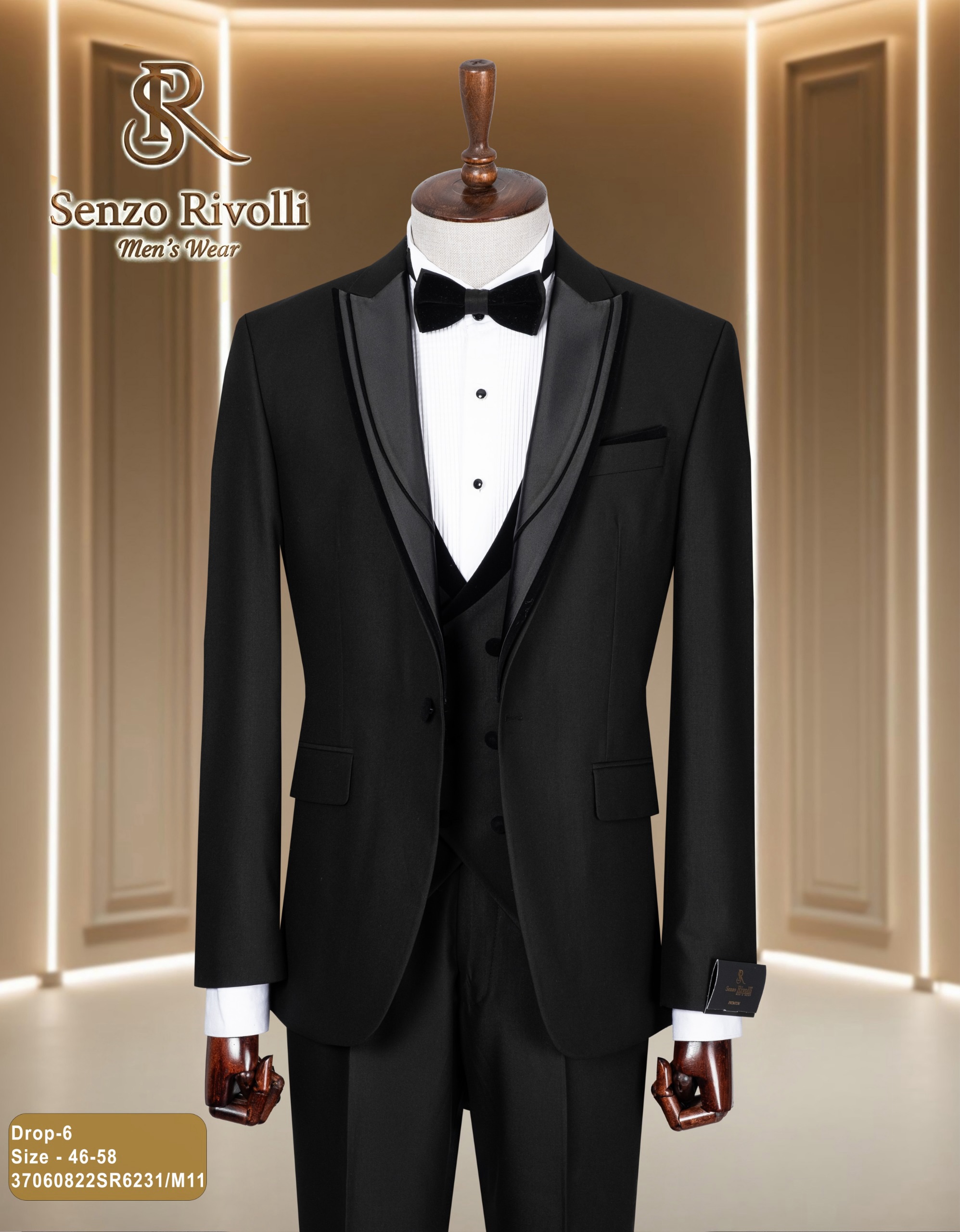 CODE: 188054623Y231 SİZE: 46-58 DROP: 6