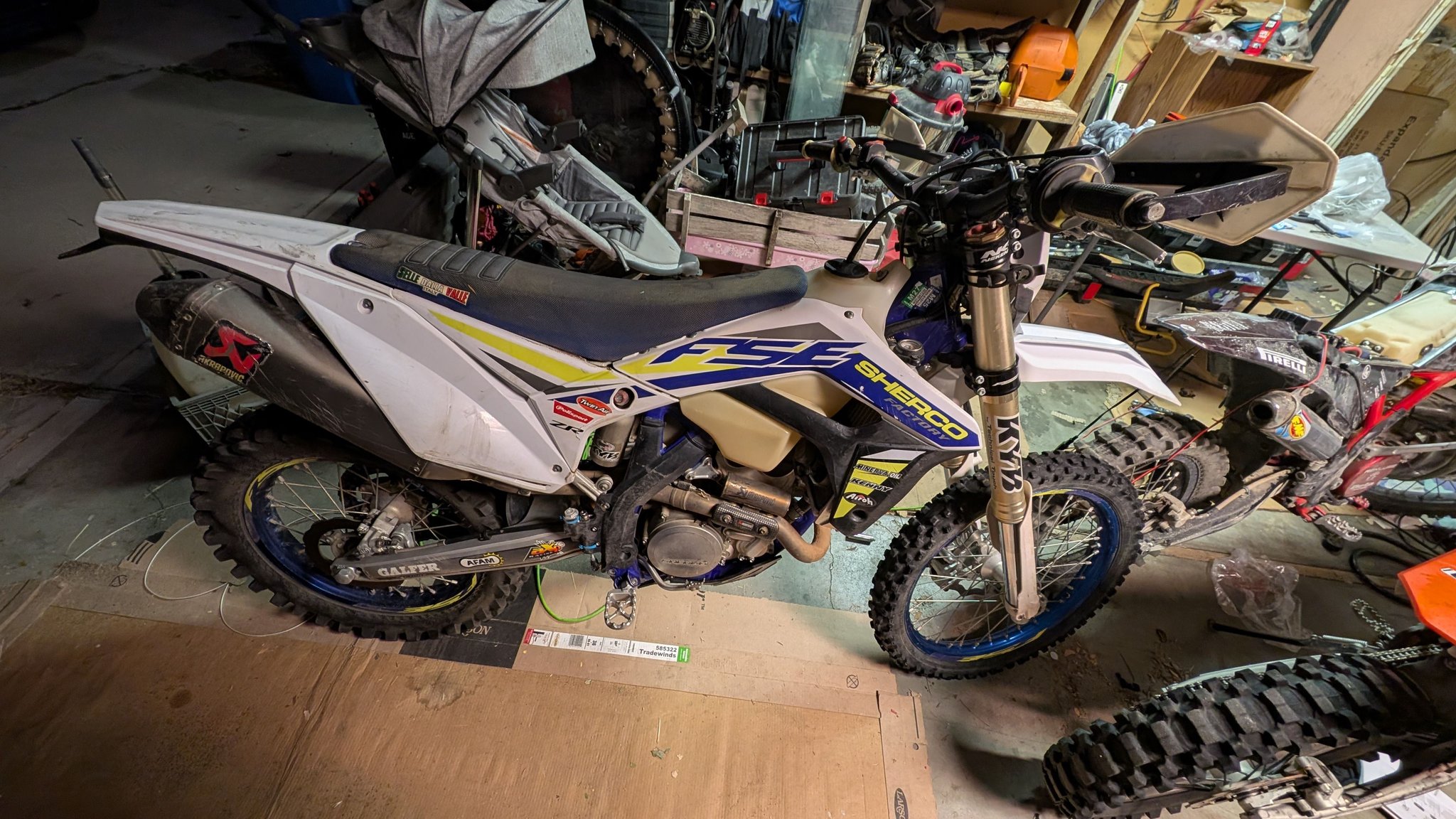 What are alternative clutch plates for 2022 Sherco 300 SEF?