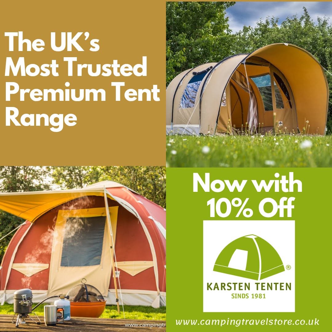 Camping - Karsten Tenten have designed a standard tunnel tent. The