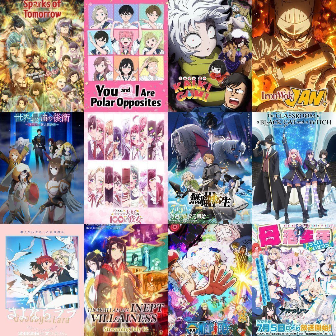 Today's anime episodes on Netflix and Crunchyroll