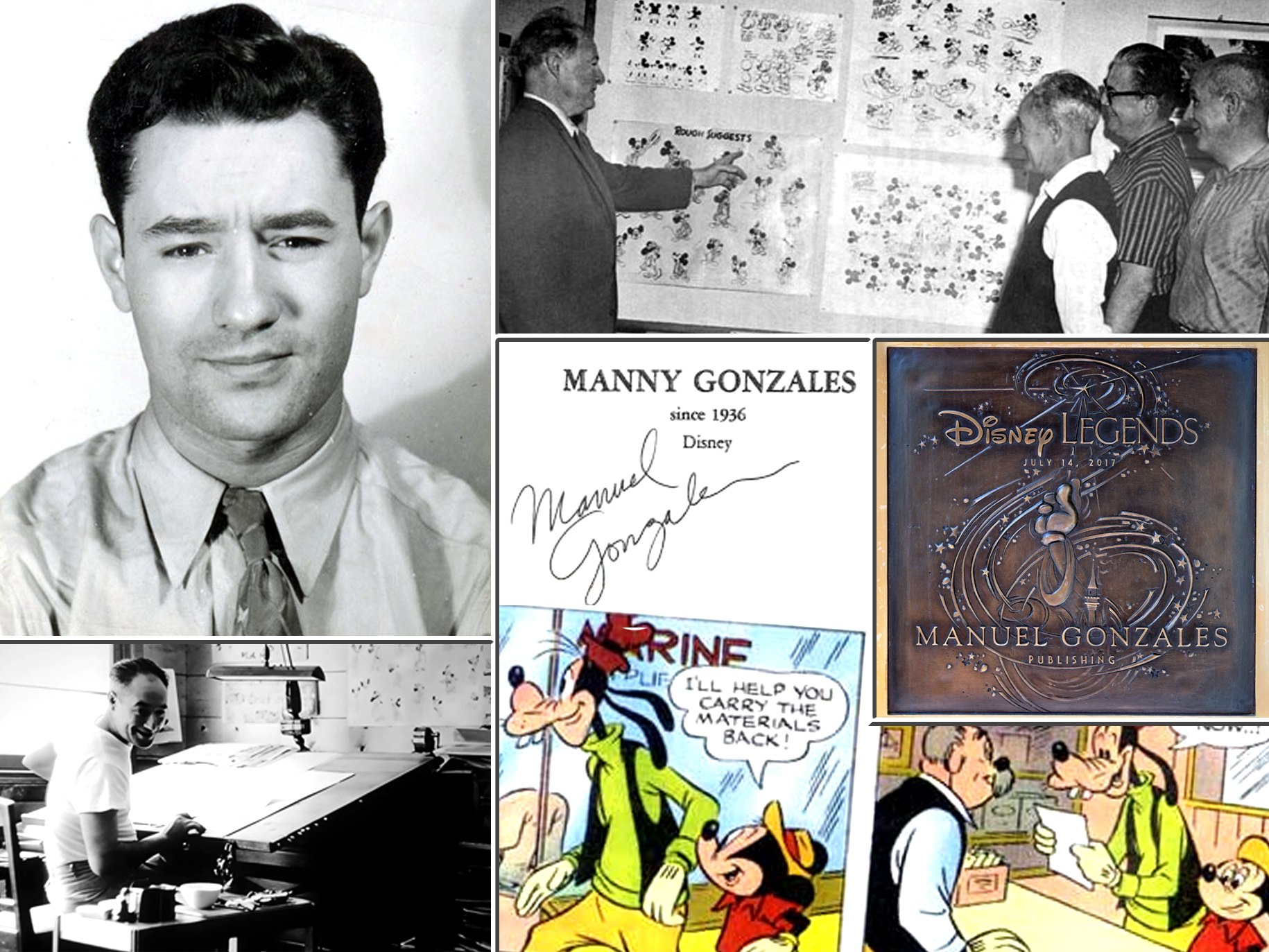 Remembering... March 3, 1913: Disney comics artist Manual Gonzales 