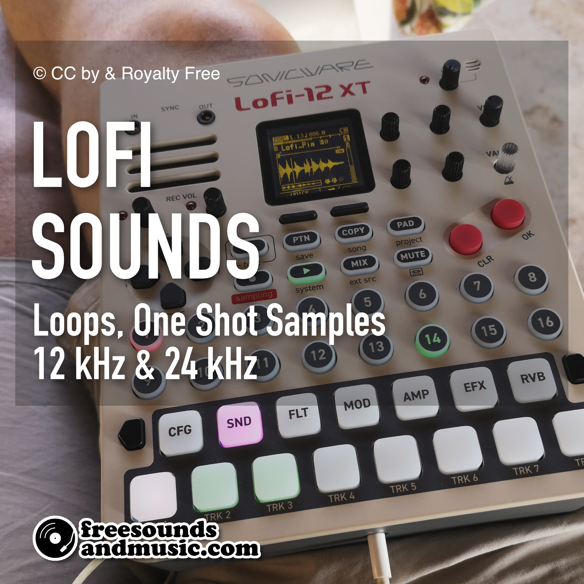 This Free LOFI Sound Collection includes Lo Fi Drum Loops and One 