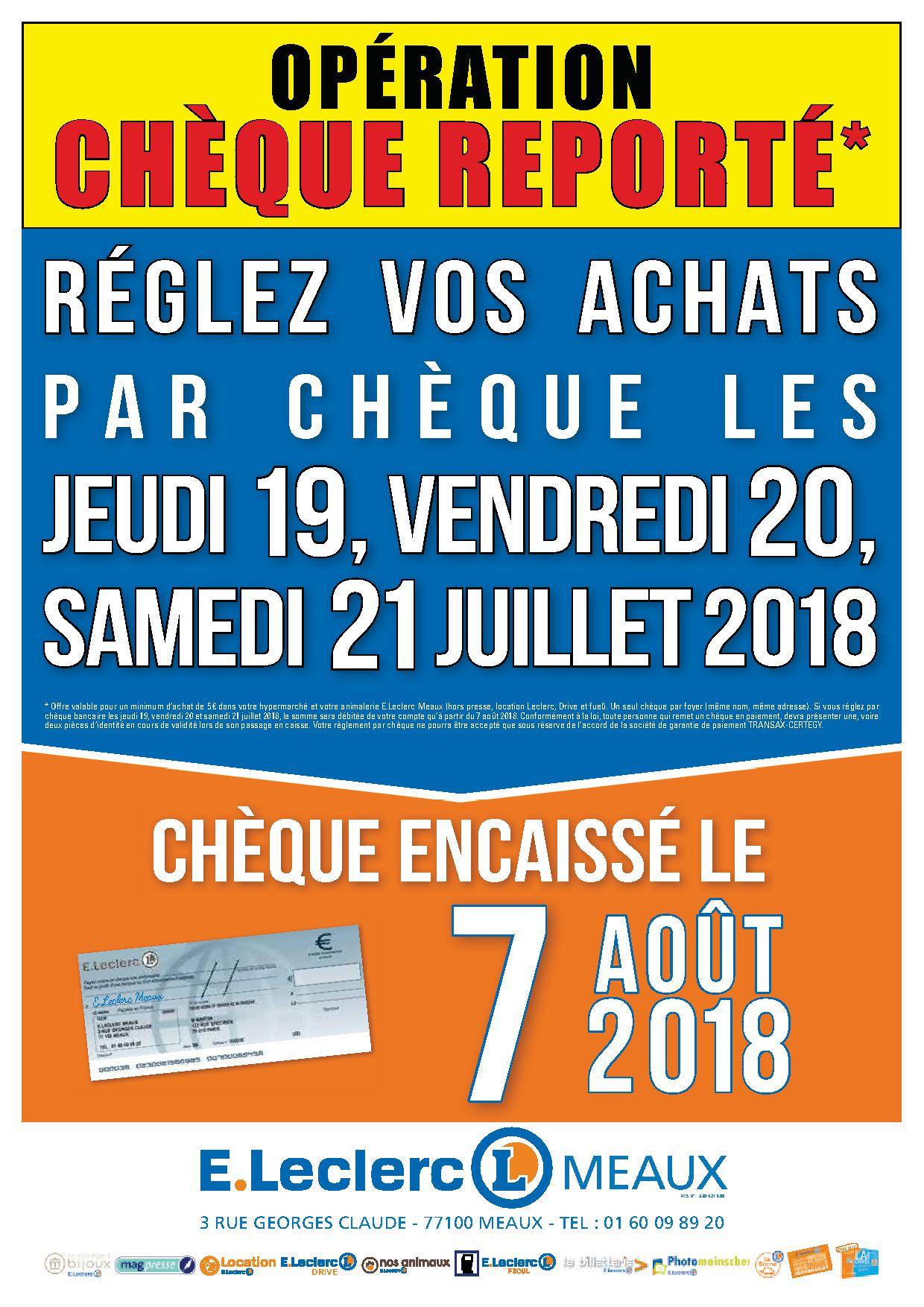Chèque Décalé Leclerc : Chèque Différé Leclerc : Tout ce que vous devez ...