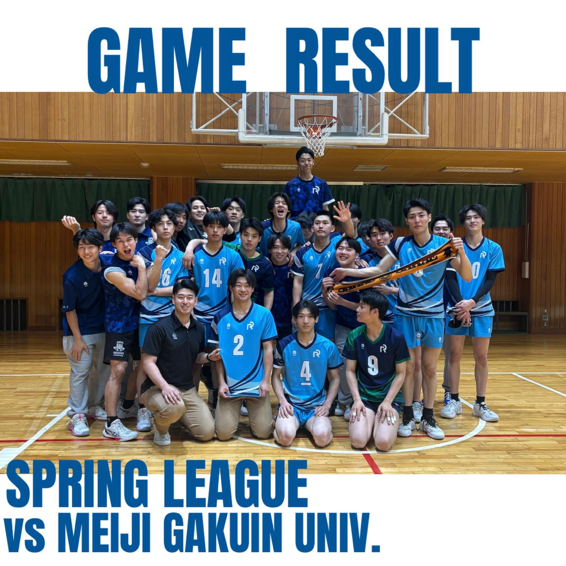 立正大バレー 立正大学バレーボール部（男子） (@f.rissho.volley) • Facebook