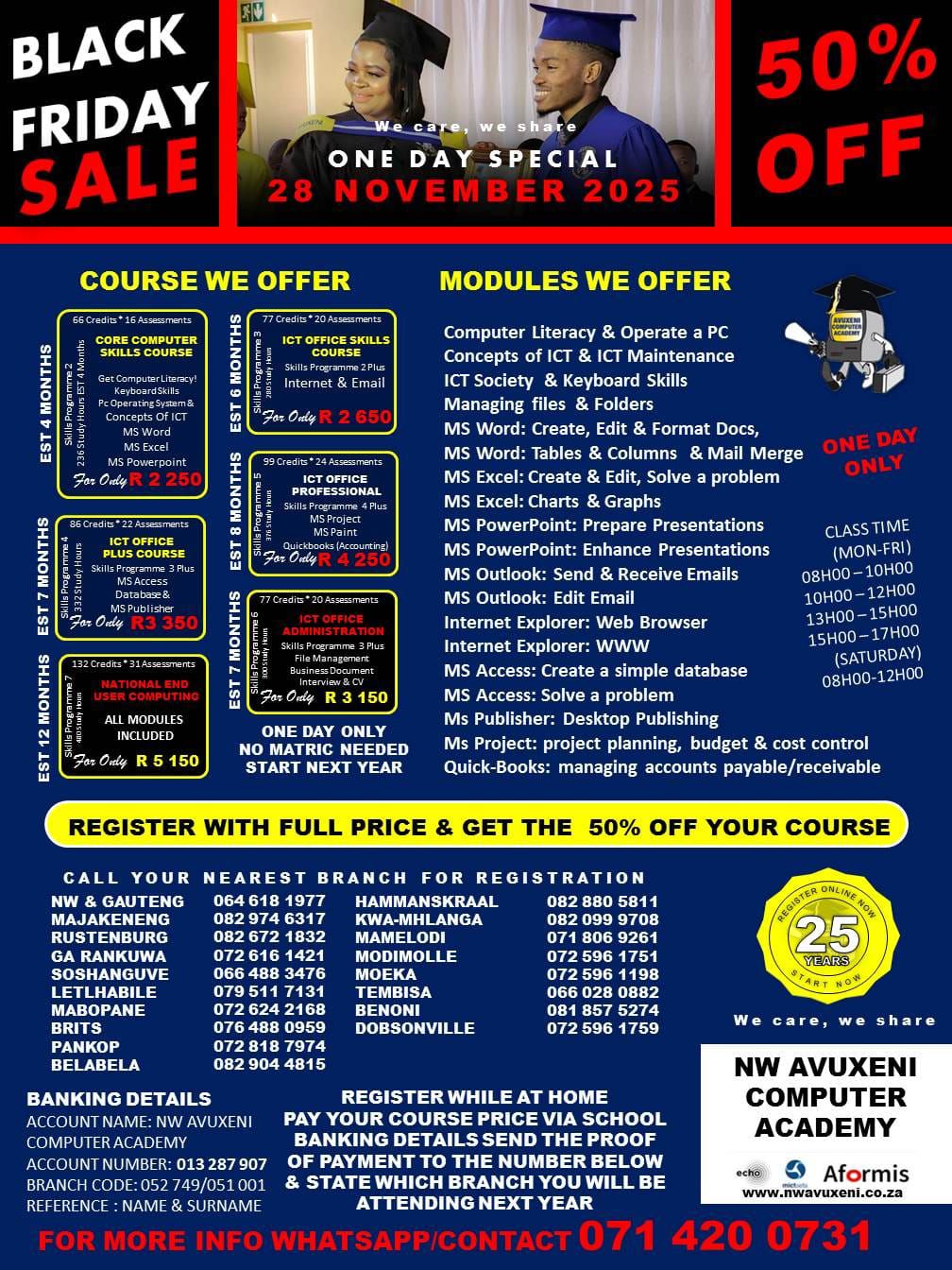 Avuxeni Computer Academy: Rustenburg💛💙 | Facebook