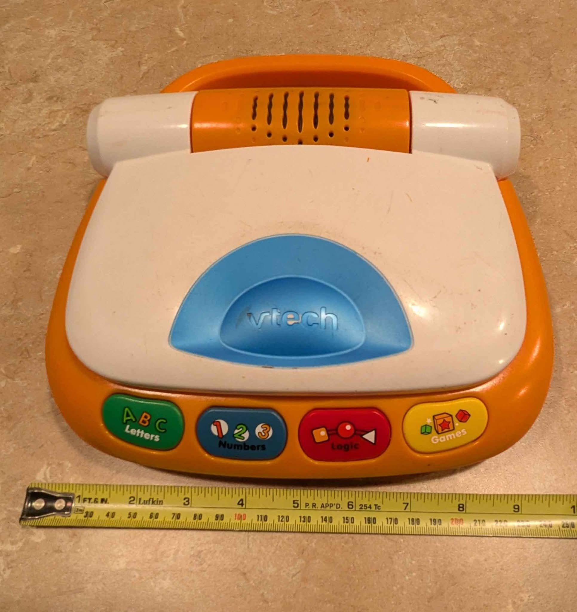 VTech Tote 'n Go Laptop Learning Toy - ABCs, Numbers, Logic & Games ...