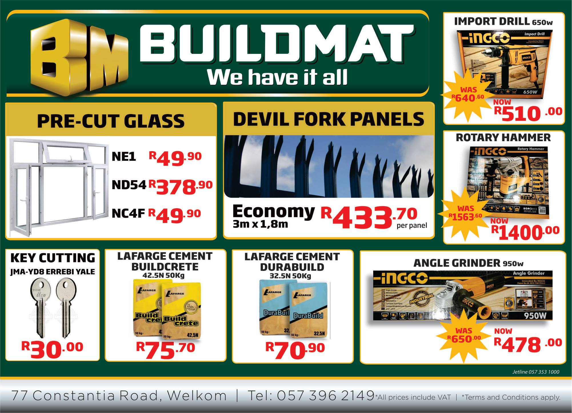 Buildmat PTY LTD | Welkom
