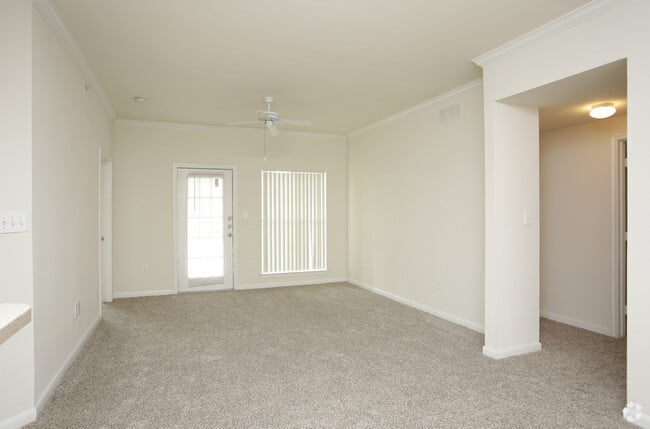 Image showcasing Bayview Apartments - 9' ceilings with crown molding. | Facebook