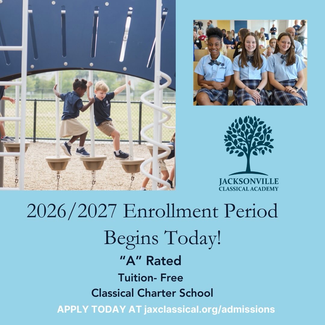 The Enrollment Period and... - Jacksonville Classical Academy | Facebook
