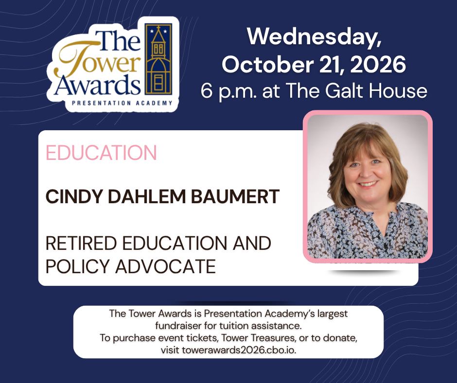 シェリー Congratulations to our Education recipient, Cindy Dahlem Baumert