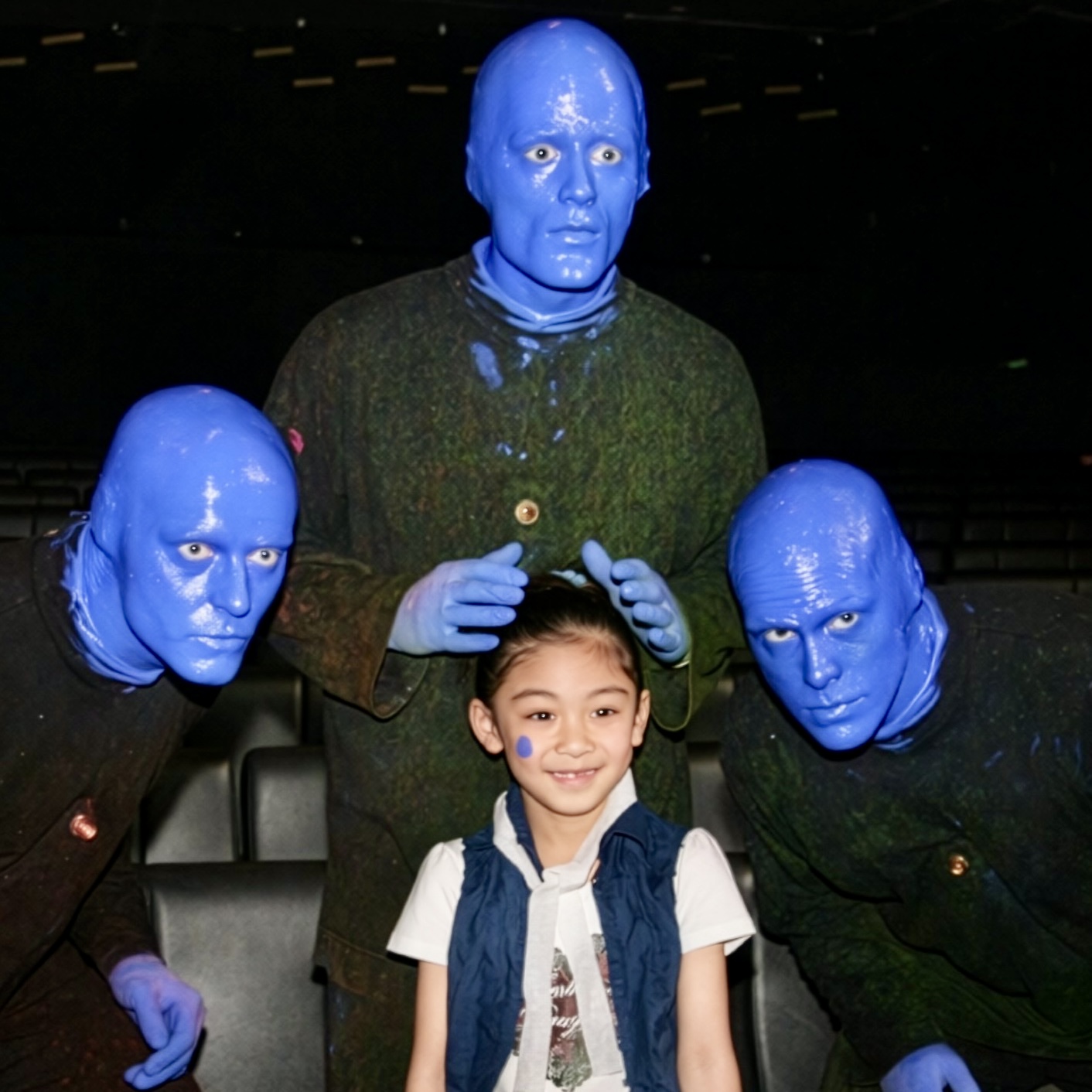 レア BLUE MAN GROUP IN TOKYO 手形付き ブルーマン ENGLISH | ブルー