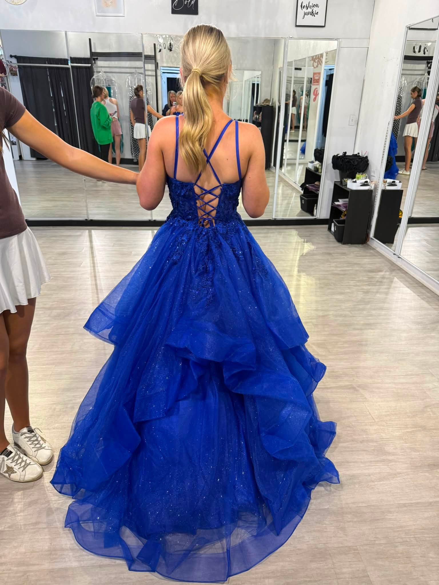Royal blue homecoming dress for sale size 4
