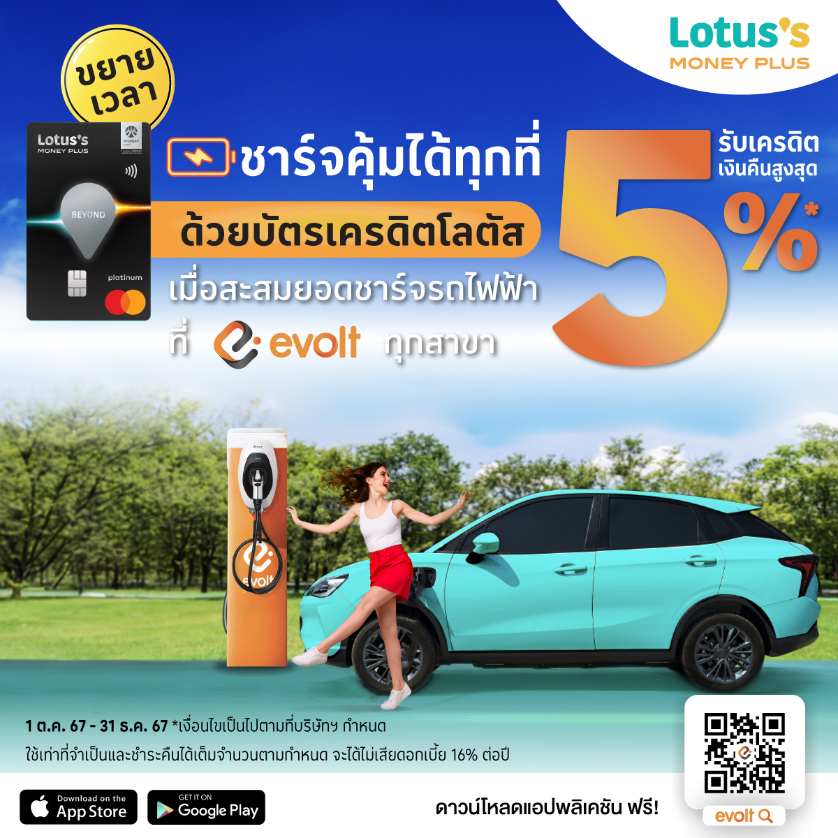 EVolt Thailand - 🧡ชาร์จ Evolt คุ้มได้ทุกที่ กับ... | Facebook