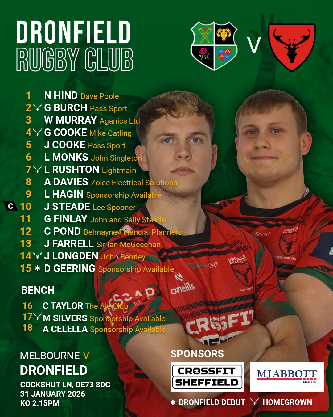 Dronfield Rugby Club | Dronfield