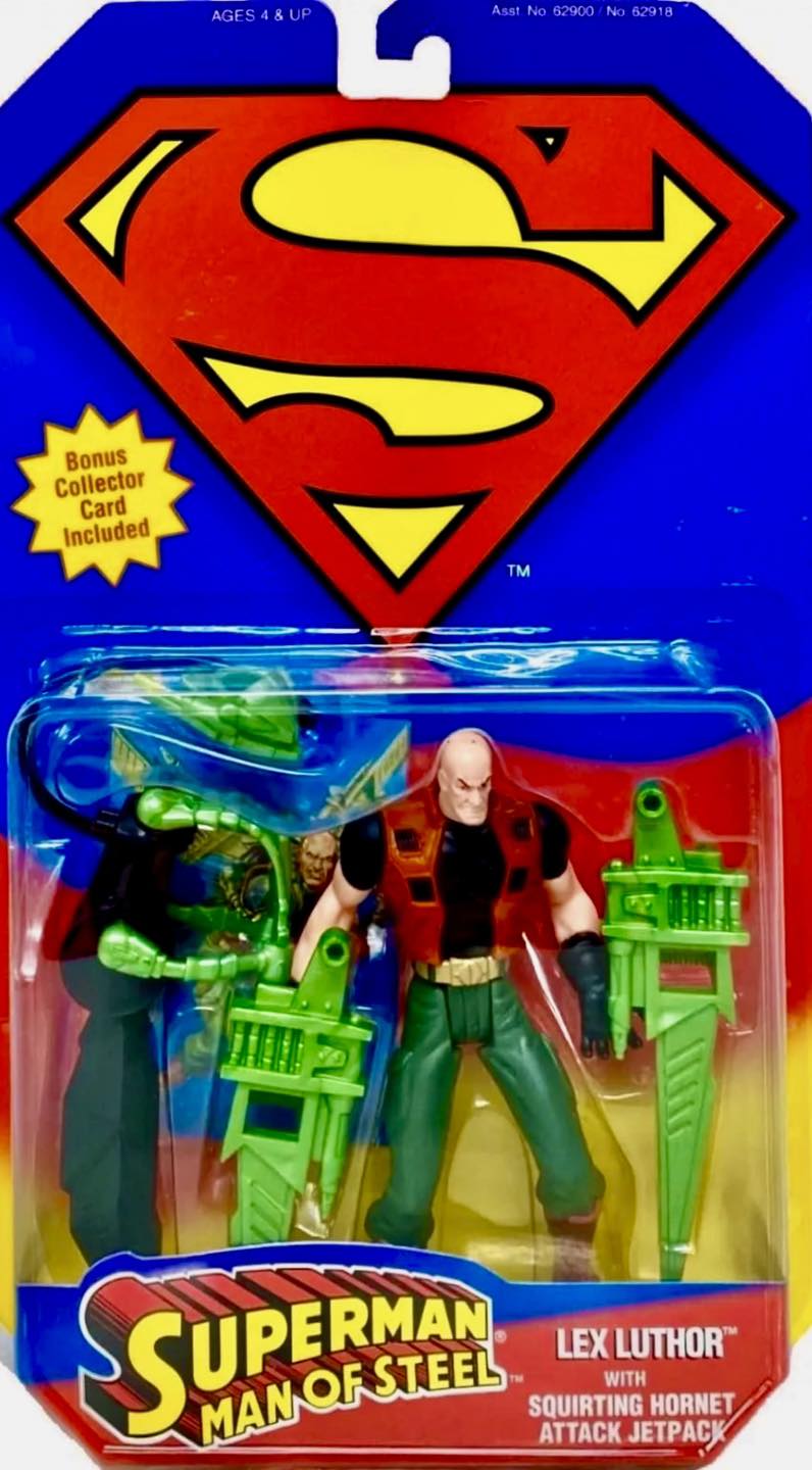 Kenner 1995 Lex Luthor Superman Man of Steel figure