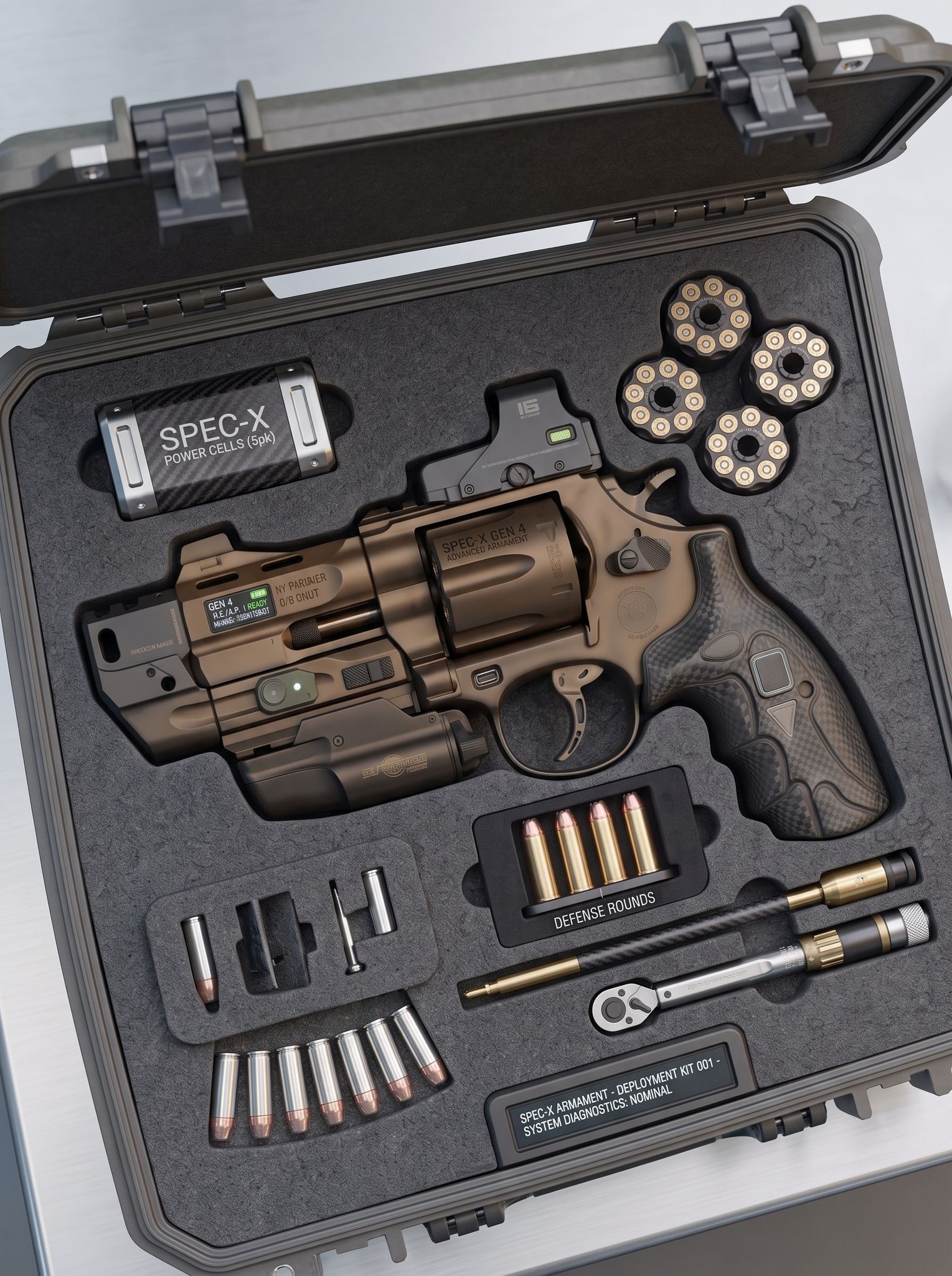 Smith & Wesson Performance Center SPEC-X GEN 4 — Blackline
