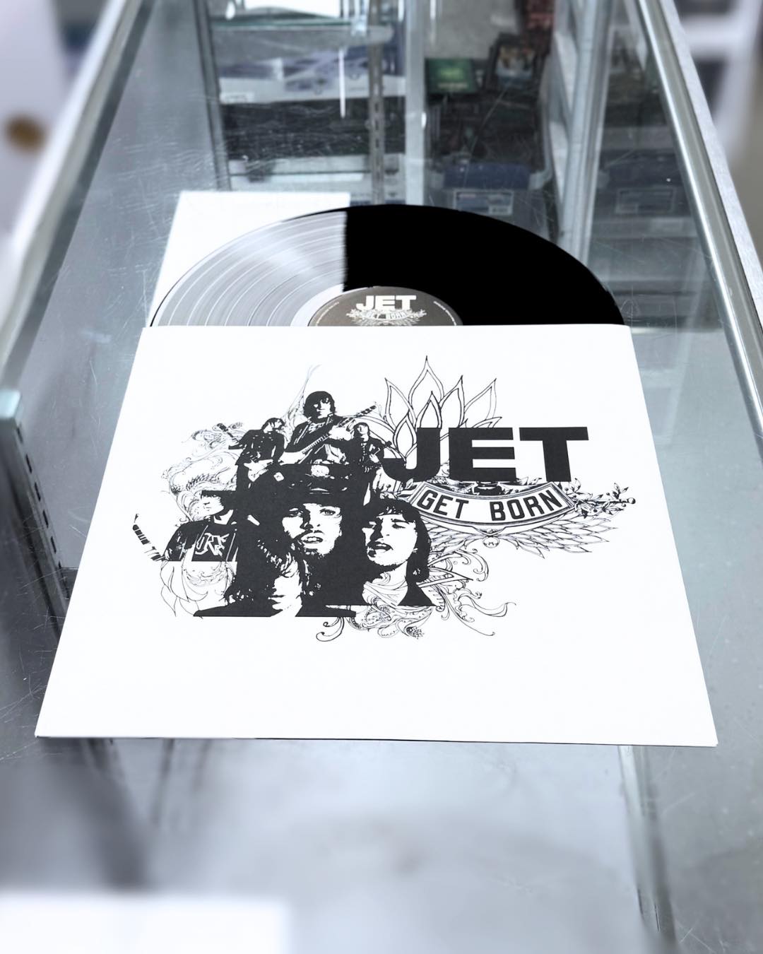 【限定盤】JET GET BORN レコード White Vinyl×2 Jet's album Get Born is record of the week at Disc Replay