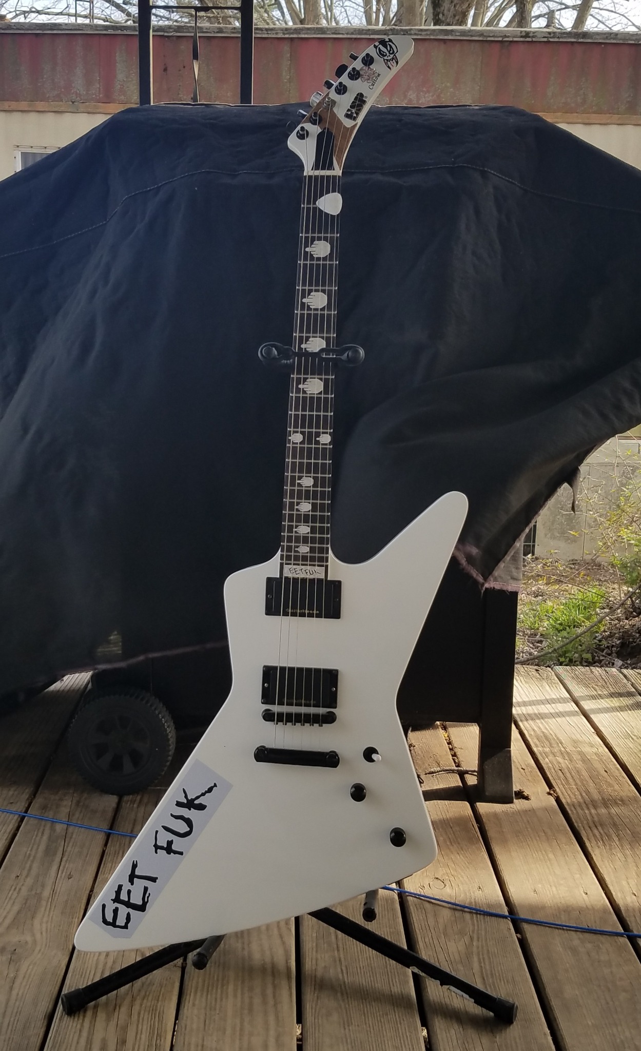Upgraded Chibesp Explorer with EMG Het set and Gotoh tuners