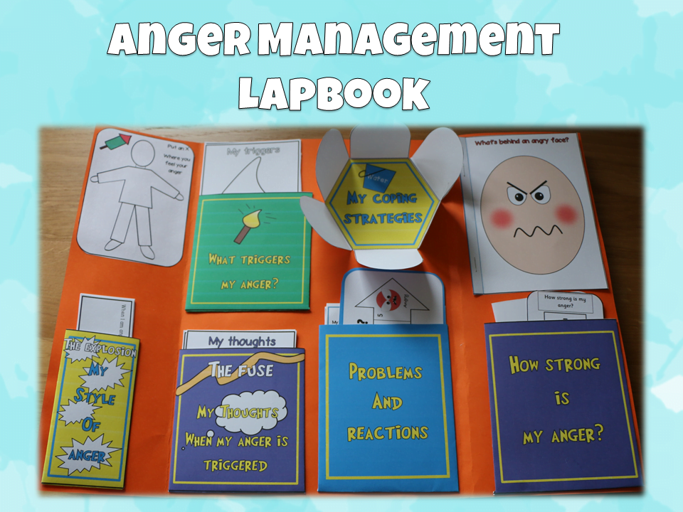 ELSA support - The Anger Management Lapbook can be built... | Facebook