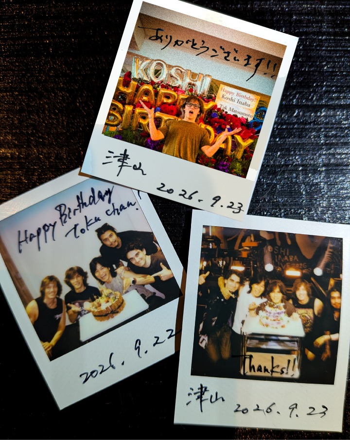 Inaba NEWS】Koshi Inaba LIVE 2024 〜enⅣ〜のツアーグッズと、会場