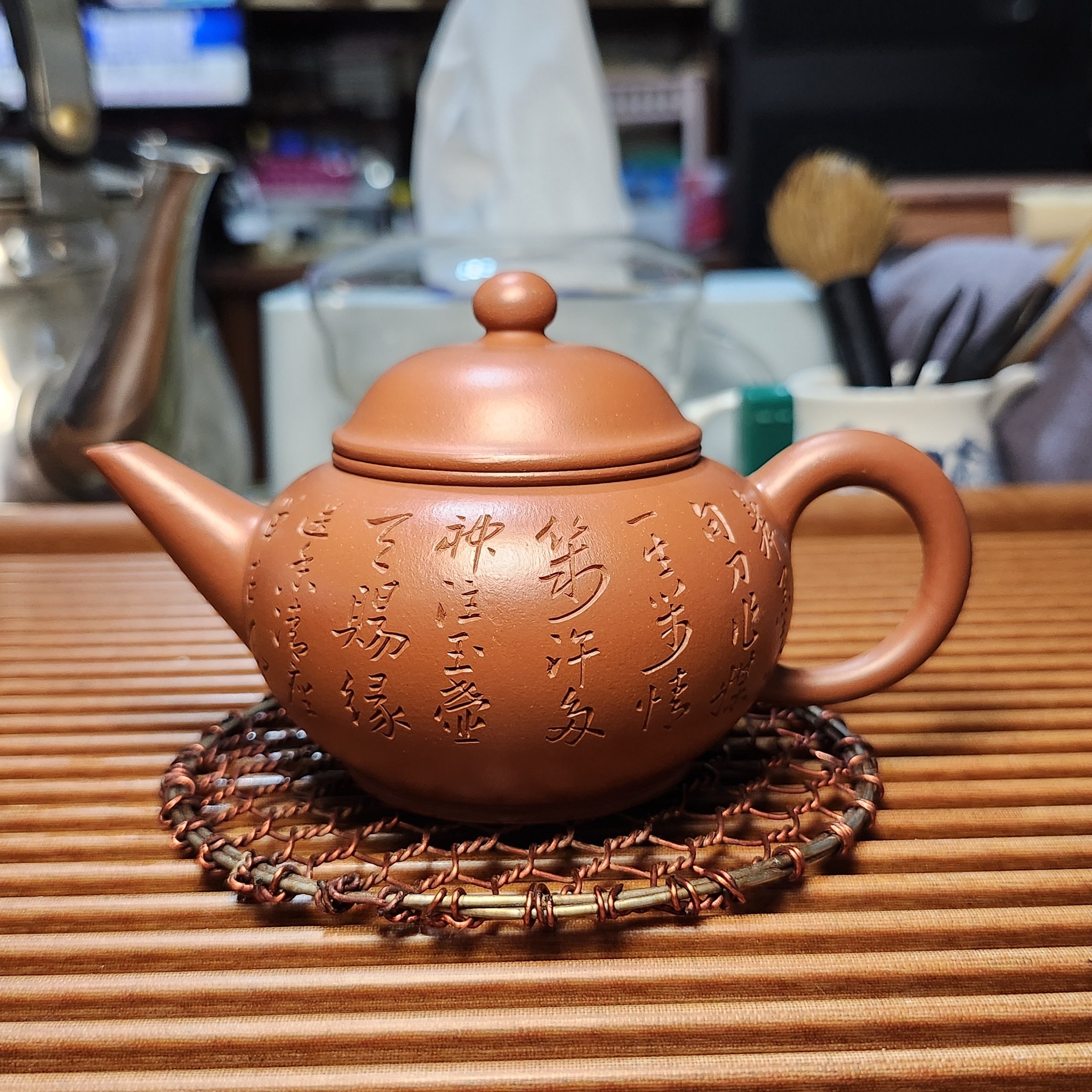 Set of 荊溪惠孟臣製款紫砂壺?