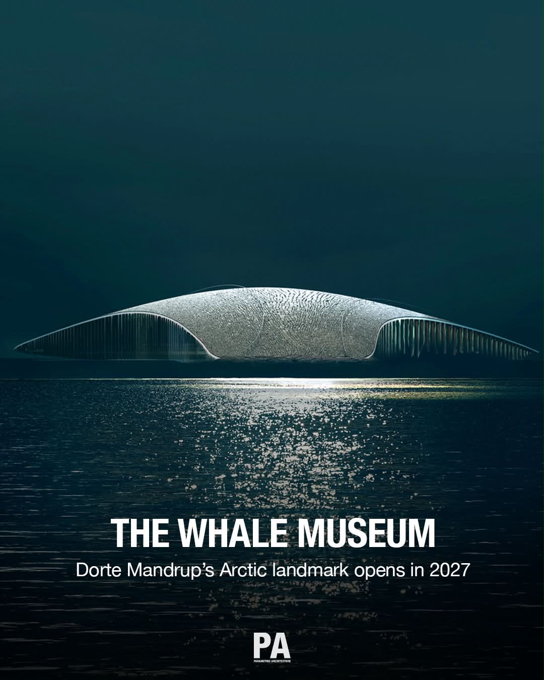🐋 The Whale is taking shape on Norway's Arctic coast. Designed by