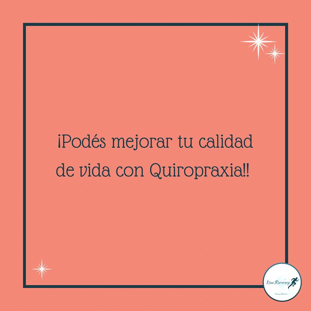 Quiro Recovery - Con cuidados quiroprácticos puedes mejorar tu calidad ...