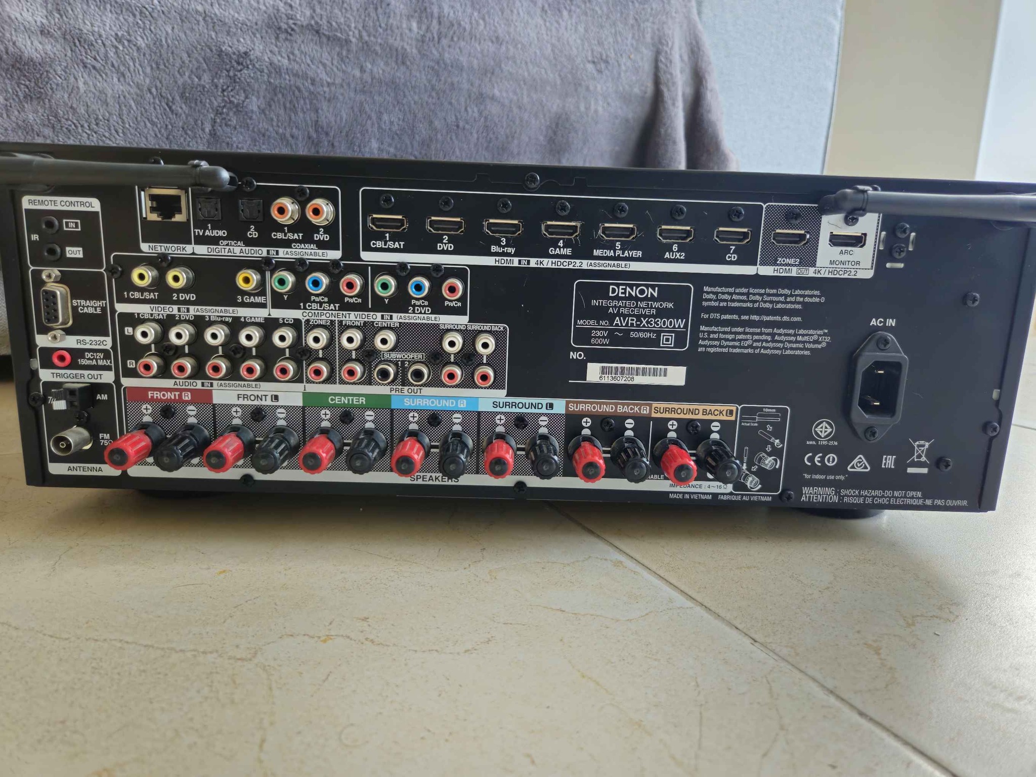 ‎dnod avr x3300w במצב מעולה‎ - Entertainment Units & TV Stands ...