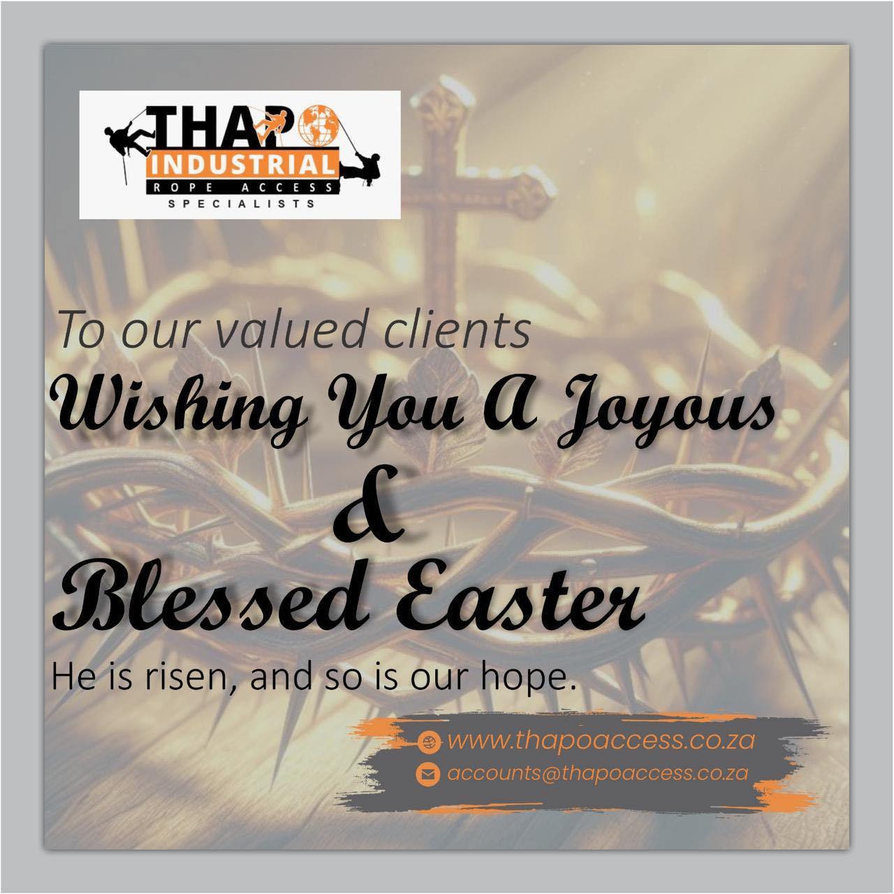 Thapo Global cc t/a Thapo Industrial Rope Access Specialists