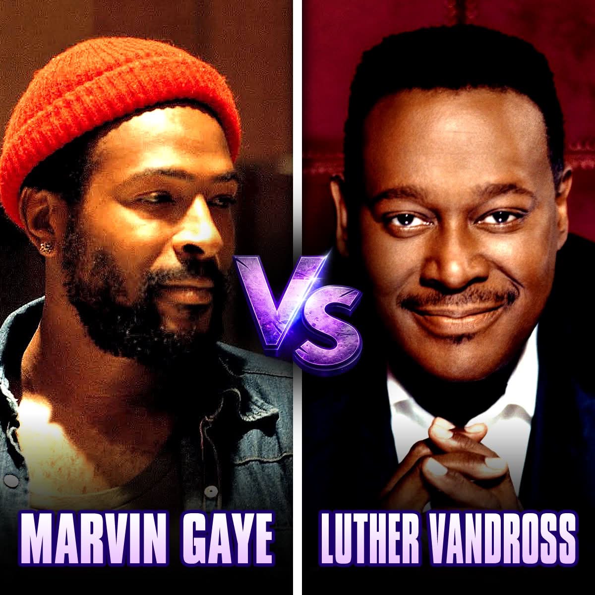 MARVIN GAYE‼️ LUTHER VANDROSS‼️ Who's the better vocalist? ❤️ Marvin Gaye 👍 Luther Vandross
