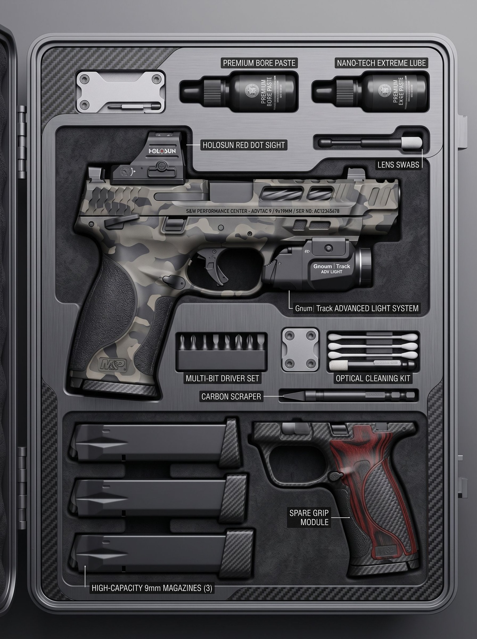 Smith & Wesson Performance Center ADVTAC 9 — Ultimate Detail Edition