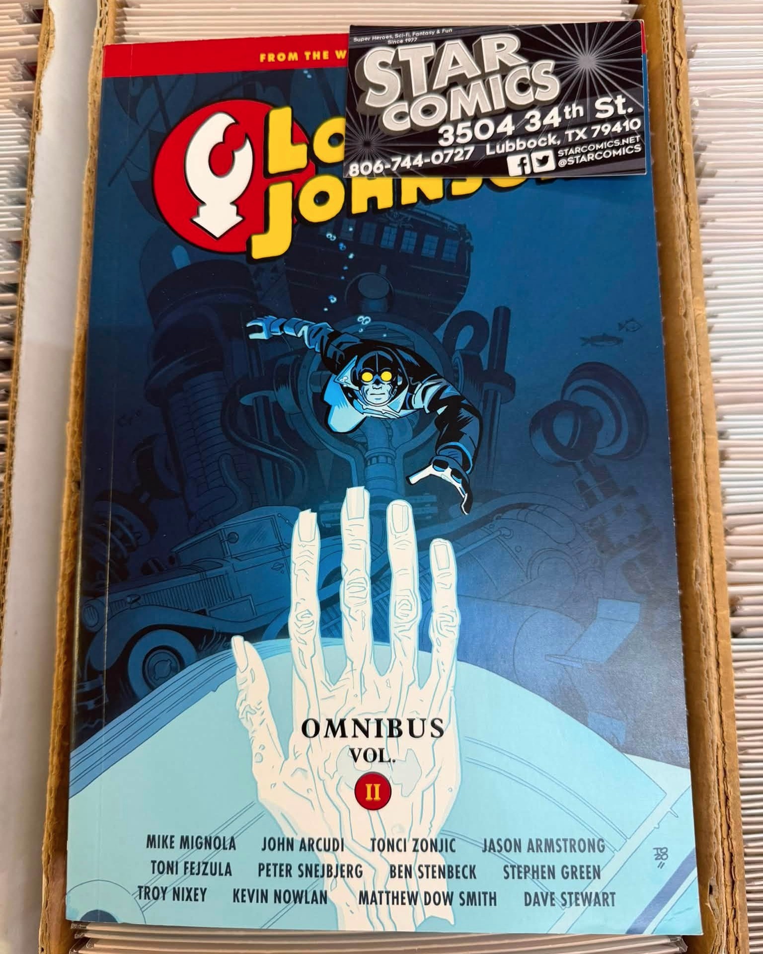 コミックスニュース　4 Lobster Johnson Omnibus Volume 2 by Mike Mignola and John Arcudi