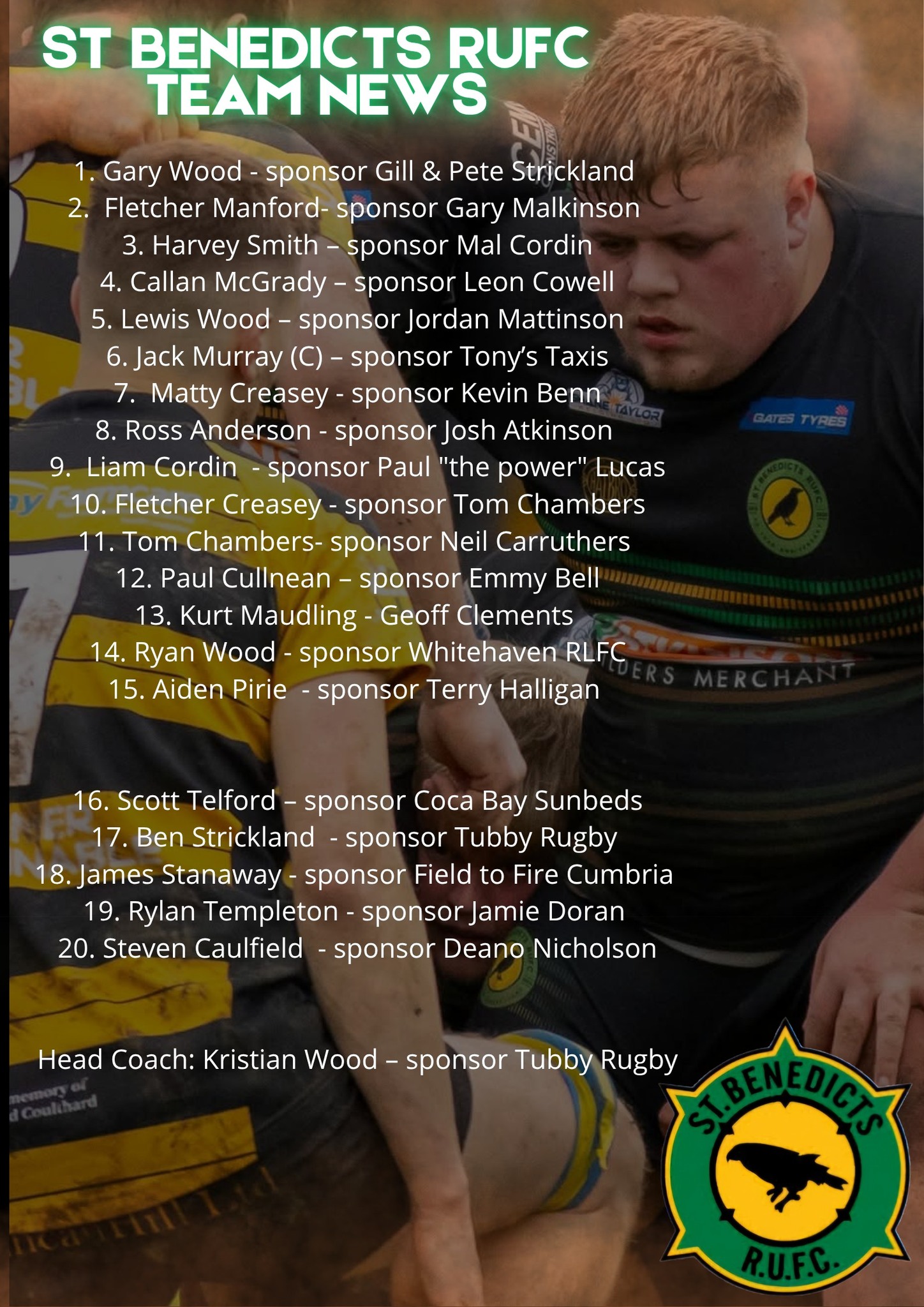 🔰 MATCHDAY ANNOUNCEMENT 🔰 Tomorrow... - St Benedicts RUFC | Facebook
