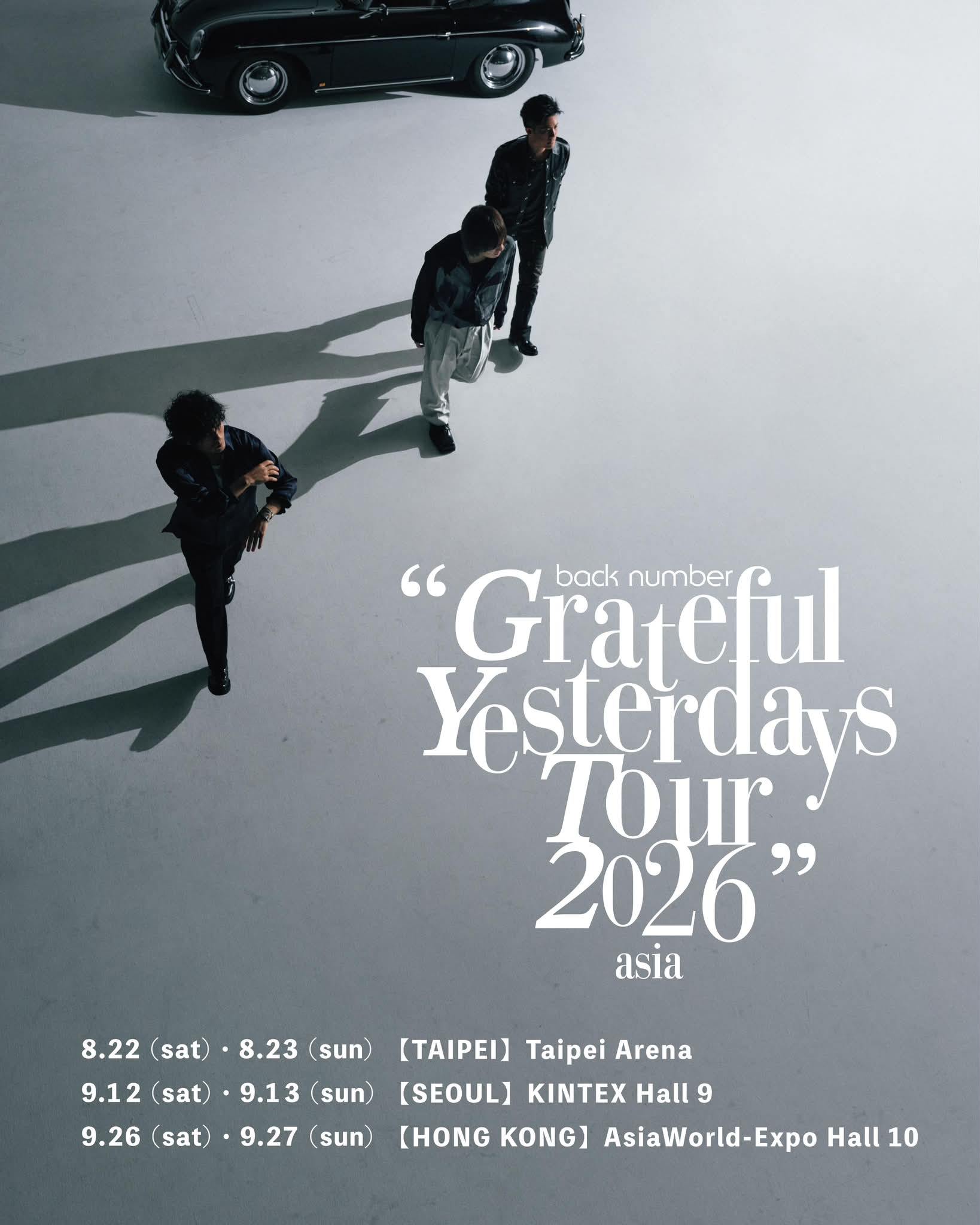 back - 本日一般発売を迎えた “Grateful Yesterdays Tour 2026” 宮城