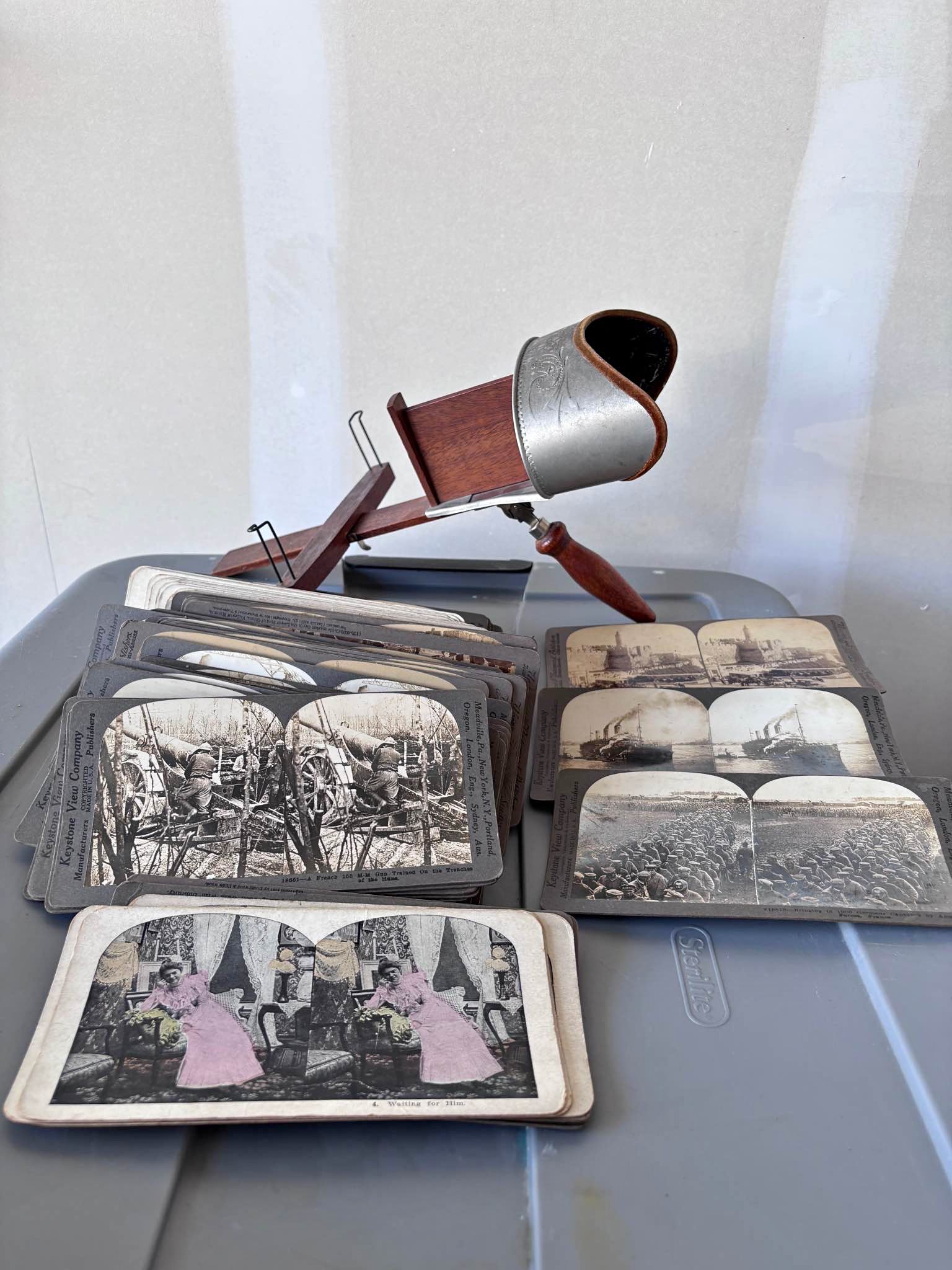 Antique Stereoscope with prints - Electronics - Mount Joy, Pennsylvania ...