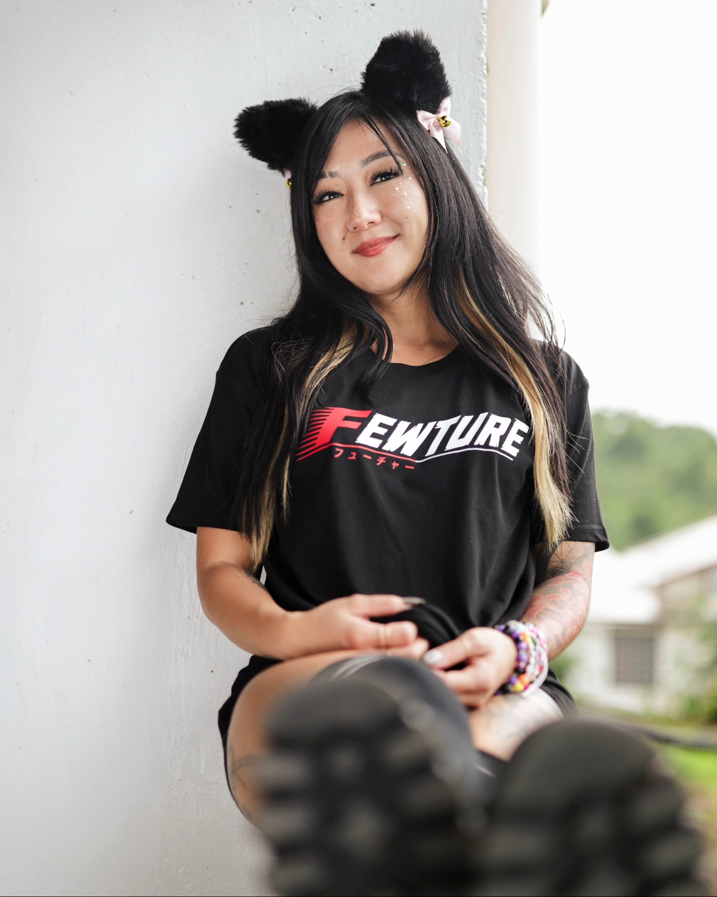 pine様 Fewture hachiroku angel tee at 671 low-life car event