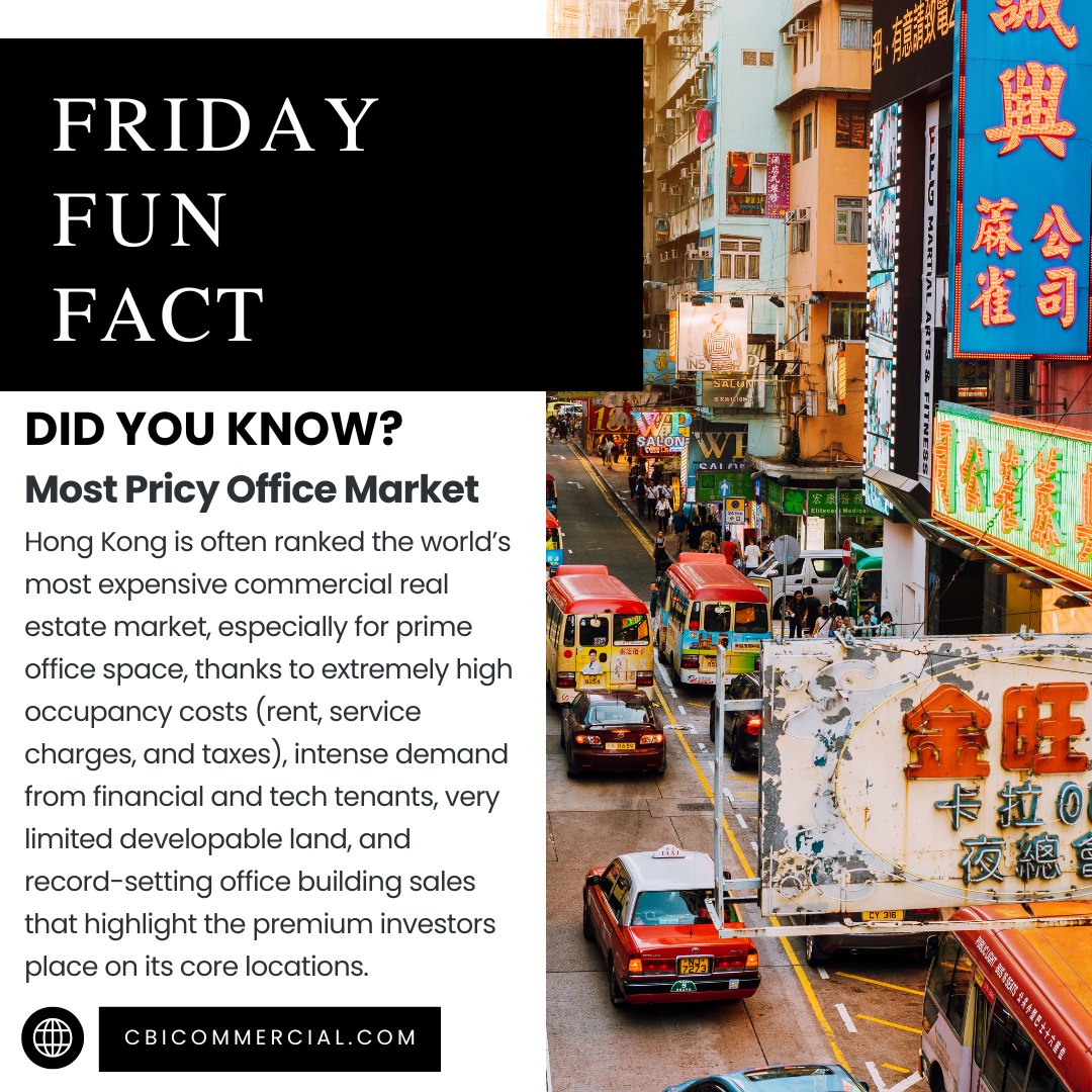 Commercial - 🌍 Friday Fun Fact! Hong Kong isn’t just a global business ...