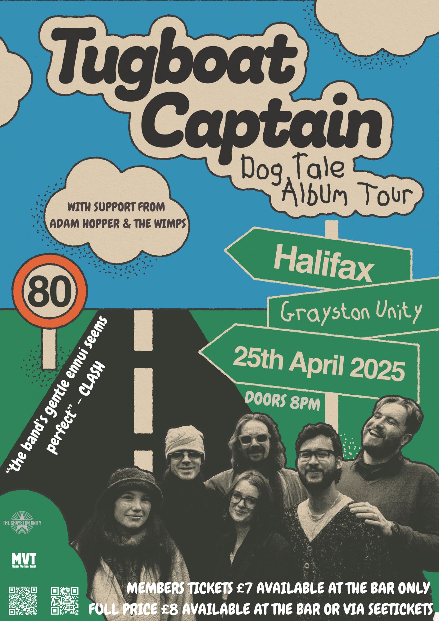 Tugboat Captain + Adam Hopper & The Wimps