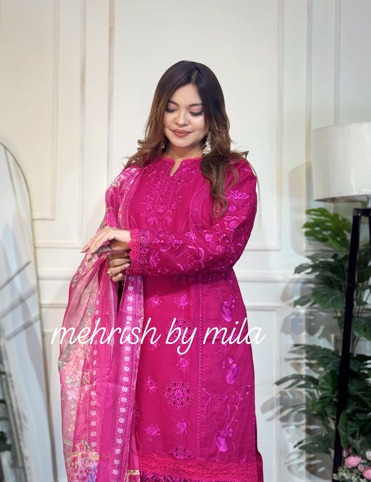 Mehrish - In house collection ️ Pakistani Inspired Stitched three Piece ...