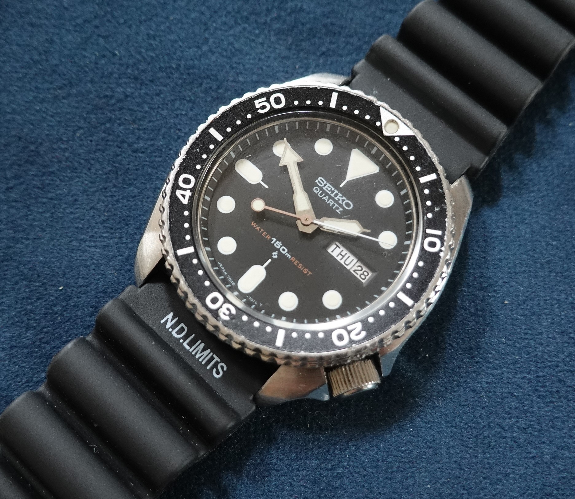 Seiko boys size diver. 4205-015A 50 SEIKO 10 80 АТЕЯ TER150 150 40 