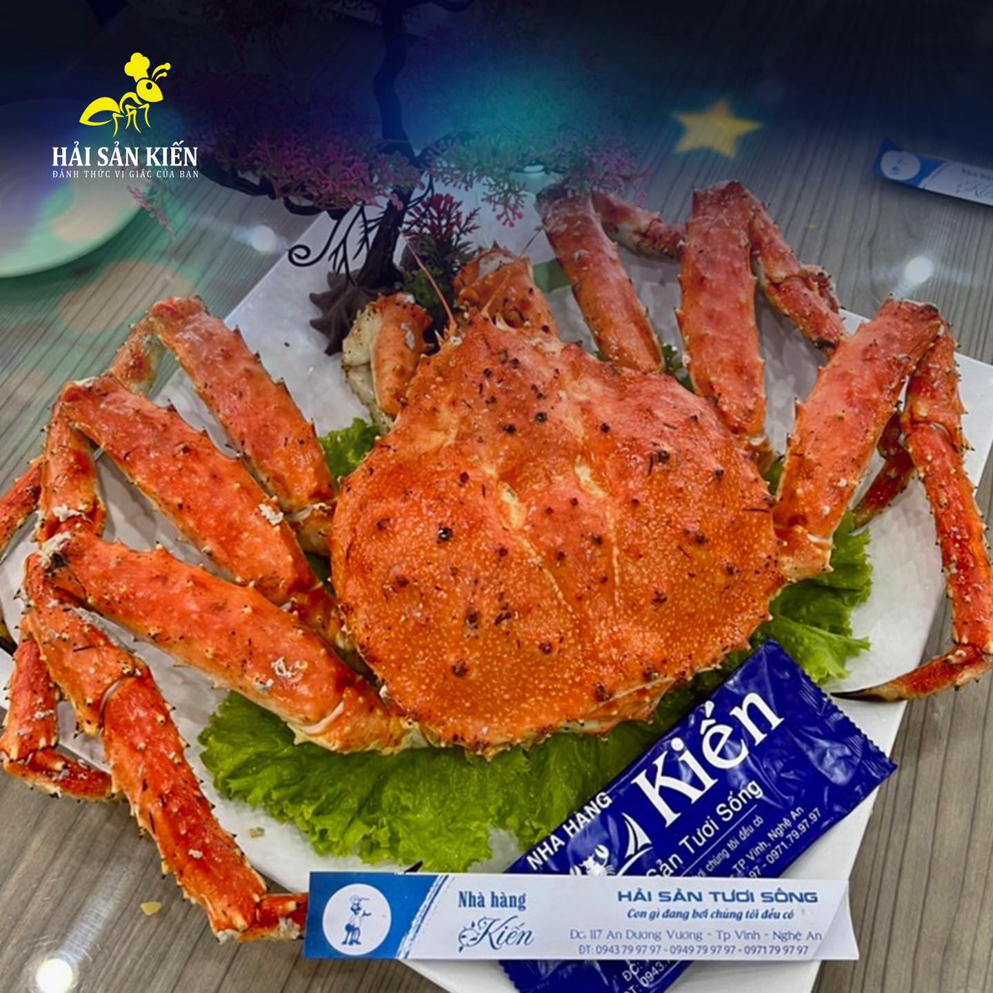 Hả... - Hải Sản Kiến - 123 An Dương Vương - Phường Trường Vinh