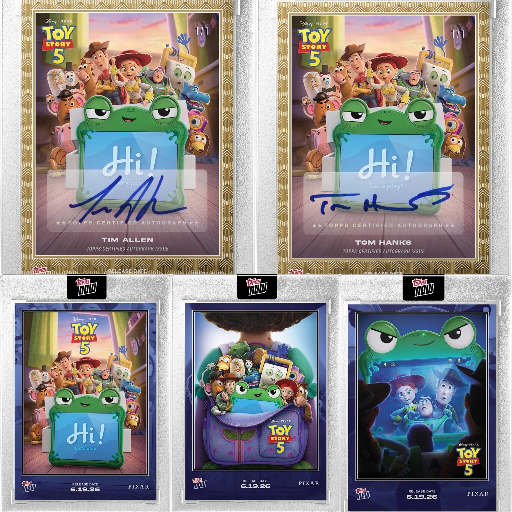 Toy Story 5 Topps cards are available to order! Closes 6/24