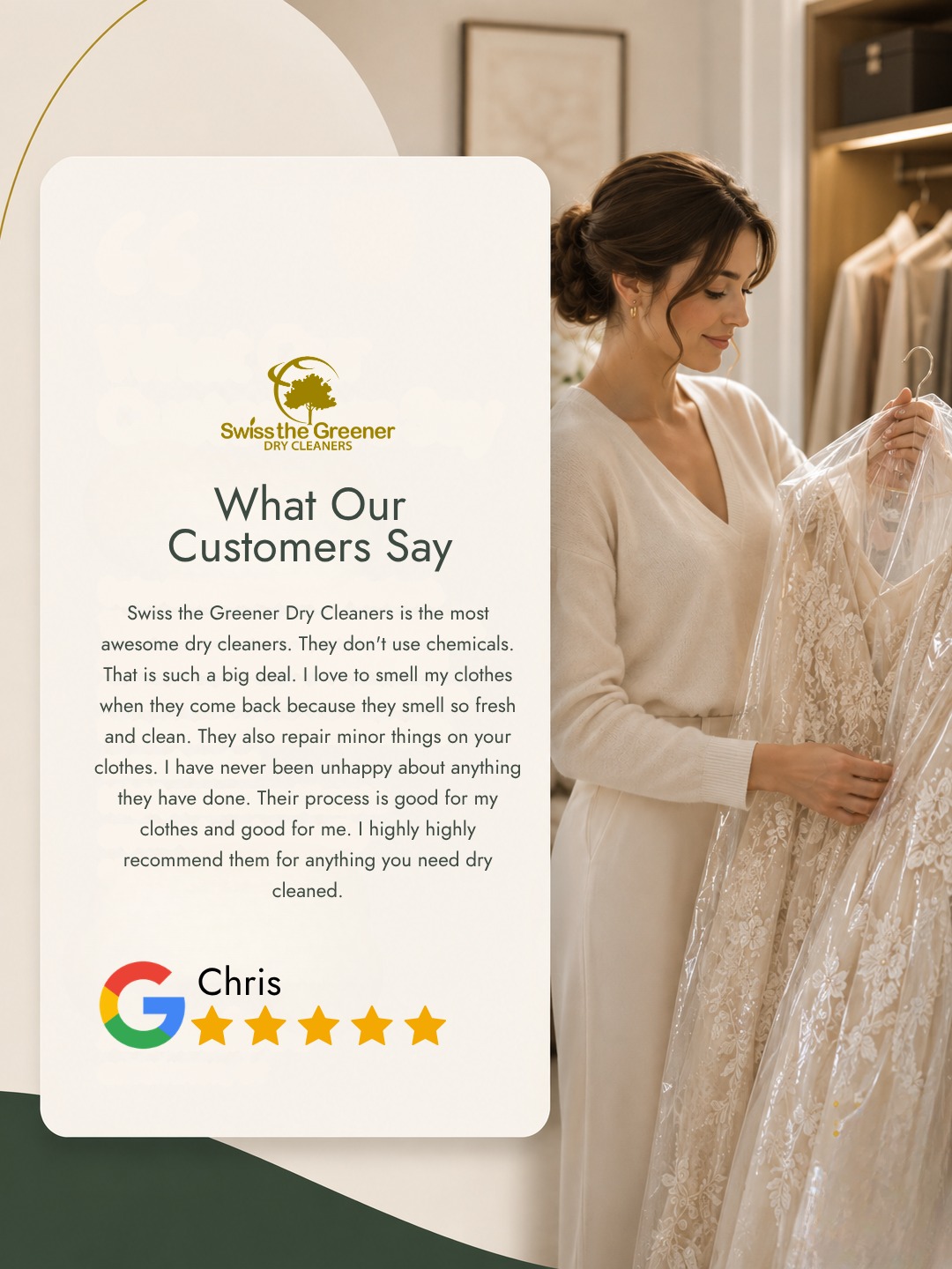 dry cleaners for formal dresses Swiss the Greener Haute couture